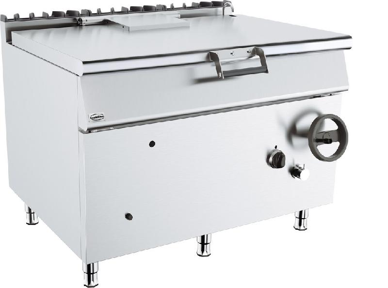 Sauteuse basculante professionnelle à gaz 120 L - 1200x900x900 mm - 7178.3125 - 30 kW_0