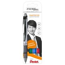 STYLO ROLLER À ENCRE GEL ENERGEL XMRT, SET DE 4 - LOT DE 2