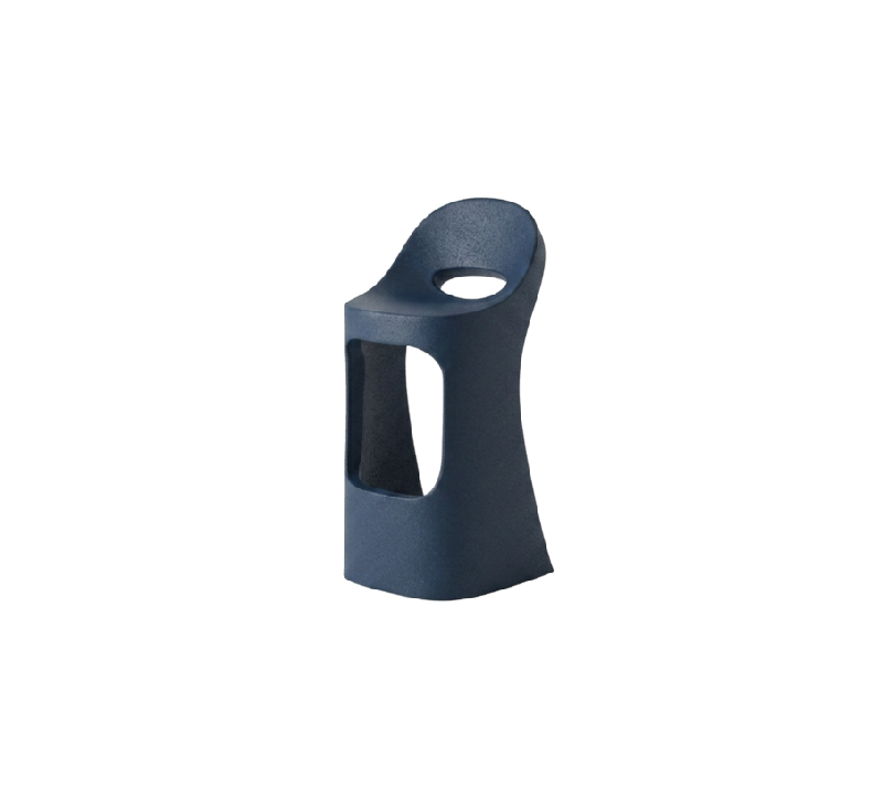 Tabouret haut AMELIE SIT UP - bleu profond_0