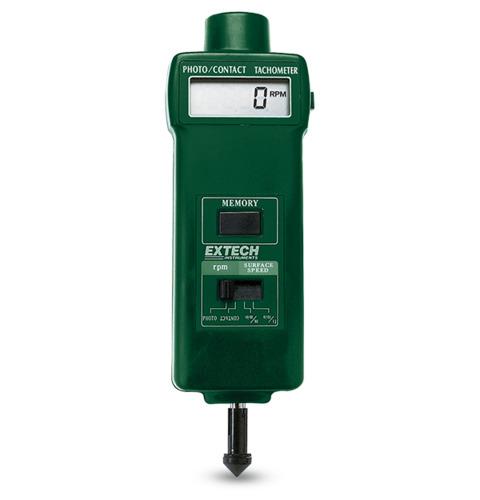 Tachymètre combiné par contact/photo laser - Extech 461895 - Mesures jusqu'à 99 999 tr/min_0