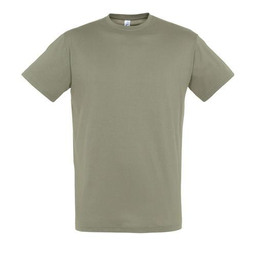 TEE-SHIRT PERSONNALISABLE HOMME EN COTON KAKI
