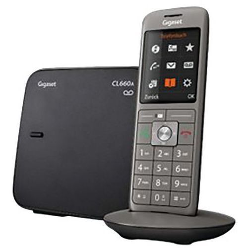 TÉLÉPHONES SANS FIL CL660A ANTHRACITE - GIGASET