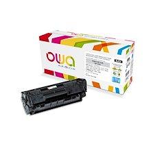 TONER REMANUFACTURÉ OWA - TRÈS TRÈS HAUTE CAPACITÉ - NOIR - POUR HP Q2612A, CANON 703