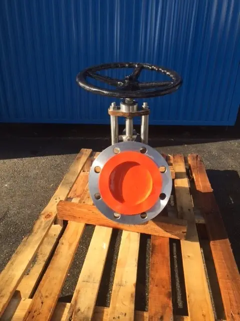 Vanne de fond inox d'occasion dn150 pn16_0