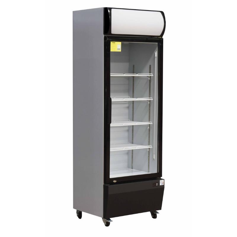 Vitrine à boissons 2 portes 580 L - froid ventilé NO FROST - température +1°C à +10°C - marque L2G_0