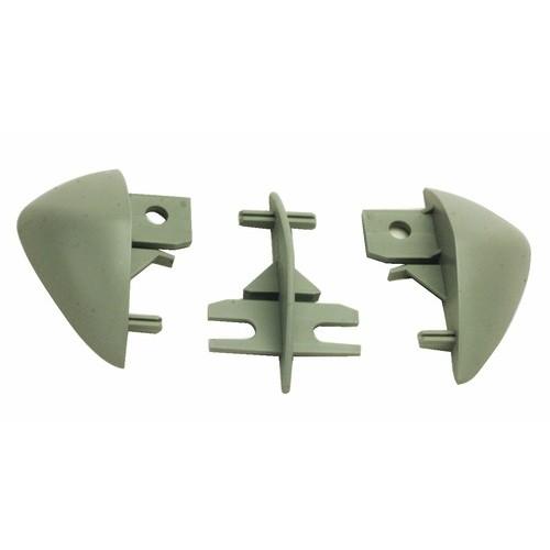 ACCESSOIRES POUR PATÈRES SUR LICE 77 ET 88-BLANC VACHETTE