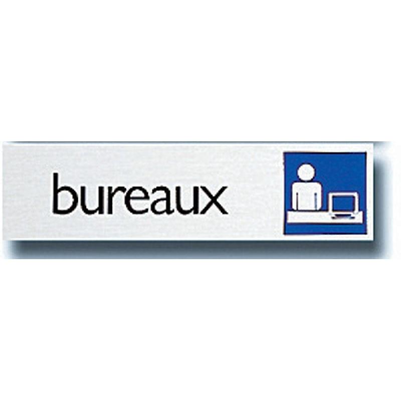 Affichage BUREAUX Pickup alu - Couleur gris et bleu - Aluminium_0
