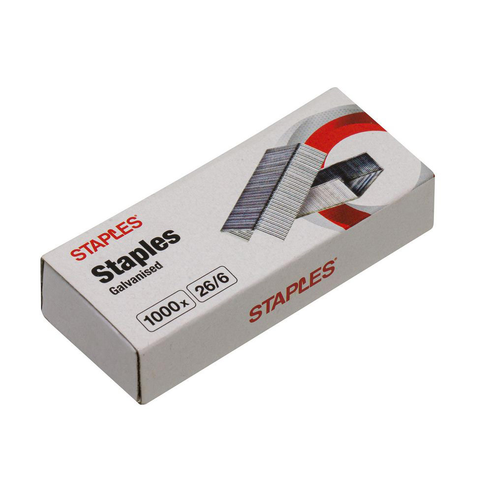 AGRAFES  26/6 - BOÎTE DE 1000