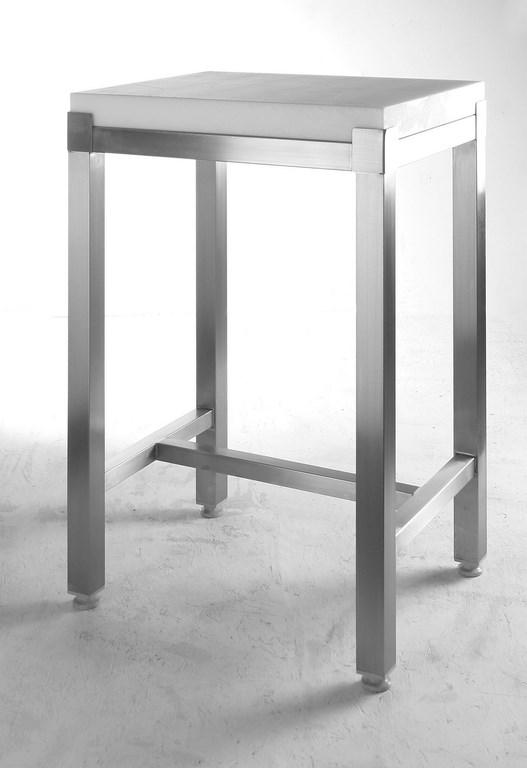 Billot polyéthylène - 505687 - 500x400x80 mm avec piètement_0