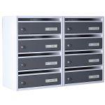 BOITE AUX LETTRES HORIZONTALE INTÉRIEURE LB4