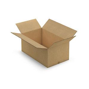 CAISSE CARTON BRUNE TRIPLE CANNELURE RAJA 97X57X42 CM