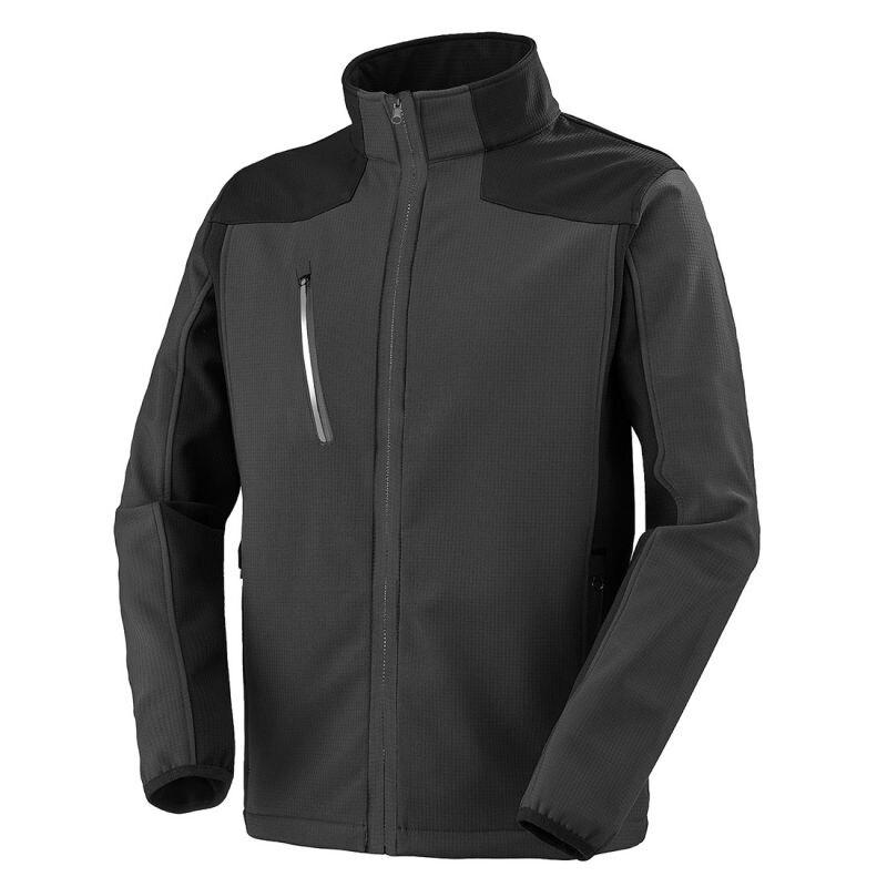 Cepovett - Softshell manches longues CAUCASE Gris / Noir Taille 3XL - XXXL gris 3603624430207_0