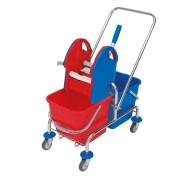 CHARIOT CHROMÉ DUO