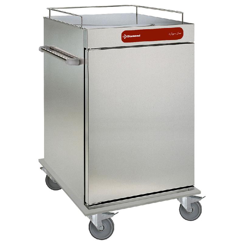 Chariot neutre isolé pour repas, 10 gn 2/1 neutres gn 2/1 - PCNS10_0