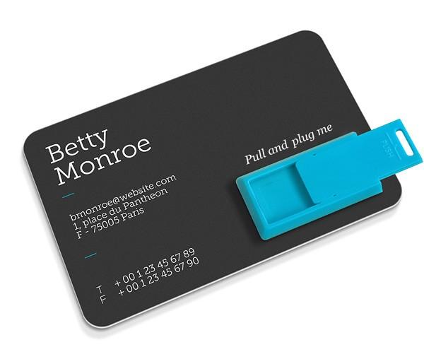 Clé USB publicitaire prête à coller - ultra compacte - formats mini USB ou carte SIM - 1 à 16 Go_0
