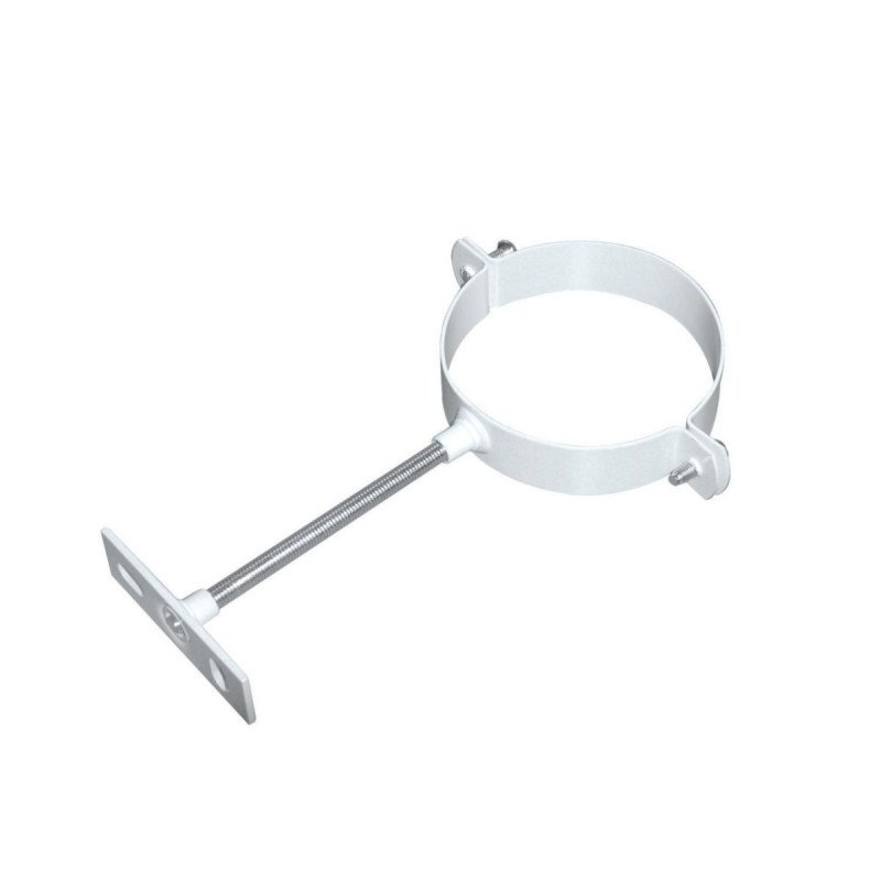 COLLIER MURAL GALVANISÉ BLANC 125 MM - UBBINK - 225762