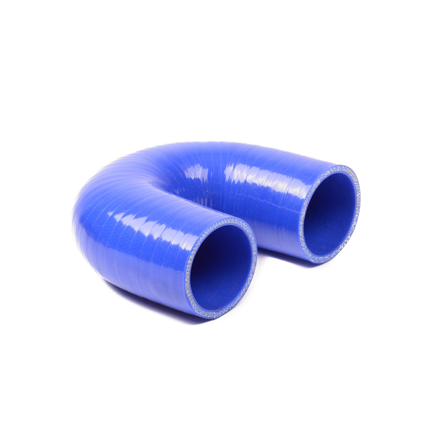 COUDE SILICONE BLUE 180 DEGRÉS DN=51MM L=100MM