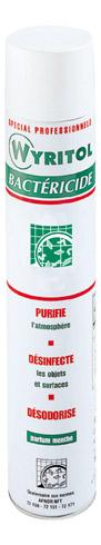 DÉSODORISANT BACTÉRICIDE WYRITOL PROFESSIONAL DESINFECTION MENTHE - AÉROSOL 750 ML