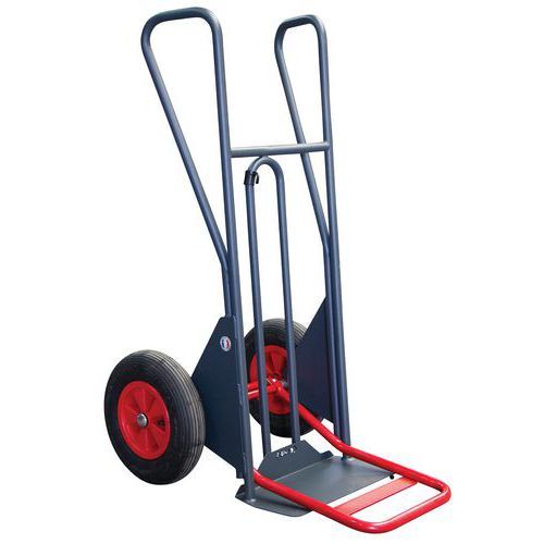 DIABLE FIMM 350KG ASSISTÉ MIXTE ROUES Ø 400 MM PNEUMATIQUES - FIMM