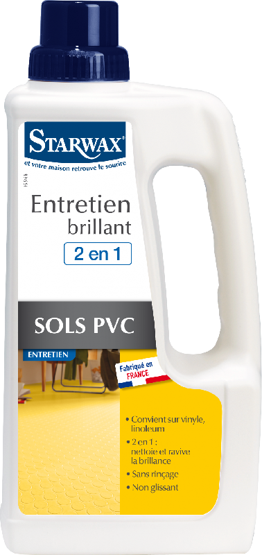 Entretien brillant sols pvc STARWAX 1 l_0