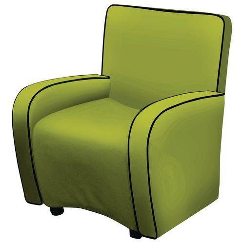 FAUTEUIL TEMPO PVC URBAN ABSINTHE