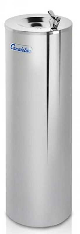 Fontaine à eau ronde sur pied - Acier inoxydable - Réfrigération 30L/h - Modèles M6ARO, M6AROLV, M2ARO_0