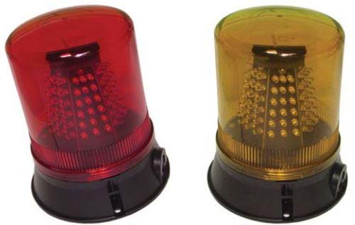 Gyrophare à LED monocolore - tension continue - robuste et étanche IP65_0