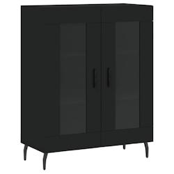 Helloshop26 - Buffet bahut commode armoire meuble de rangement organisateur cuisine salle de séjour salon 69,5 x 34 x 90 cm bois 02_0036049 - 3000212_0