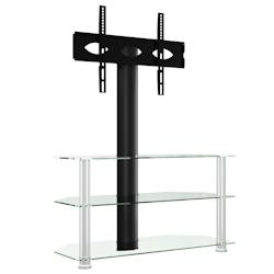 Helloshop26 - Meuble TV multimédia étagère télévision buffet téléviseur salle à manger salon chambre d'angle 3 niveau x pour 32-70 02_0027580_0