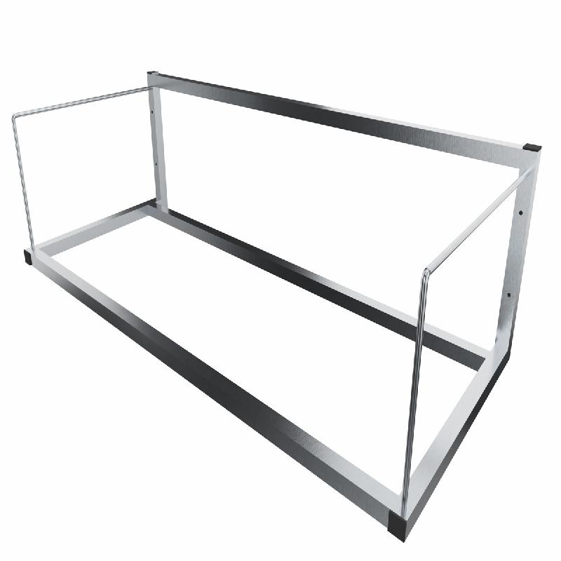 ITALCONCEPT L2G Etagere Murale En Inox 304, 300 x 1100 x 300mm - 3616350101037_0