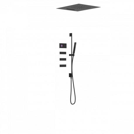 KIT DE DOUCHE THERMOSTATIQUE ÉLECTRONIQUE ET ENCASTRÉ SHOWER TECHNOLOGY · CONTRÔ - TRES 09288403NM