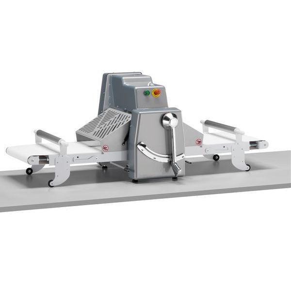 Laminoir et formeuse pâtisserie 600 IZBLECO - bâti laqué époxy - ouverture cylindres 0,1 à 45 mm - 400V_0