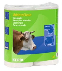 LINGETTE DE NETTOYAGE POUR PIS UDDERO CLEAN:2X200