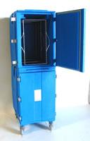 Location armoire isotherme Bourgeat - dimensions 745 x 584 x 1006 mm - maintien chaud et froid avec panier inox GN1/1_0