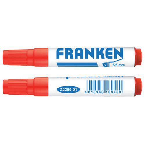 MARQUEUR POUR CHEVALET TRACÉ: 2-6 MM ROUGE