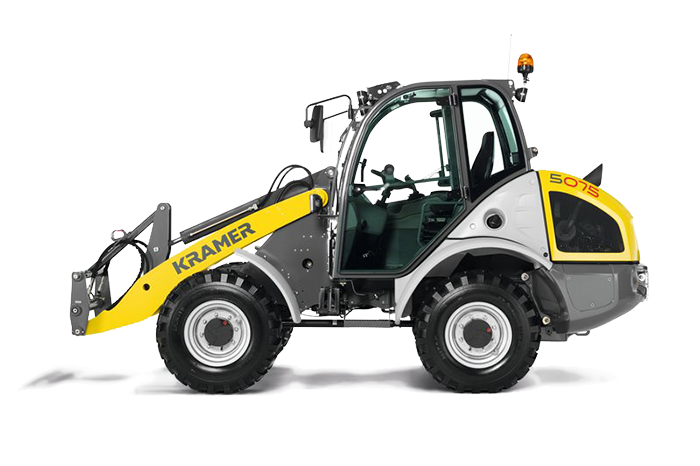 Mini chargeuse sur roues Kramer 5075 - 4,1t - charge utile 1,9t - moteur Yanmar - godet 0,75 à 1,1m³_0