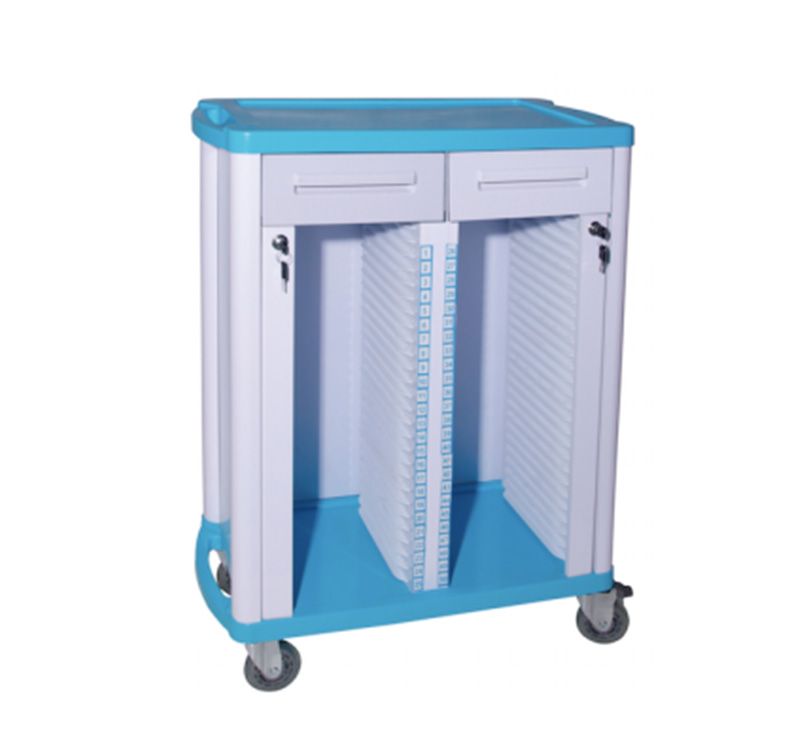 Mk-p15 - Chariot médical Medik - Dimensions 750x410x980 mm - Structure en acier et surface ABS_0