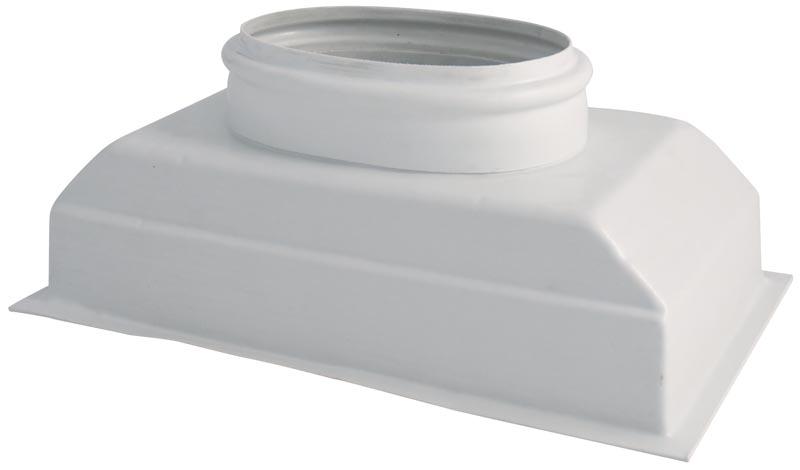 PLÉNUM ABS POUR GRILLE 300X150 MM PIQUAGE 160 MM_0