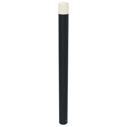 POTELET URBIN PMR TÊTE BOMBÉE MÉT HTR 1.20M Ø102MM GRIS 7016 - BUTON DESIGN