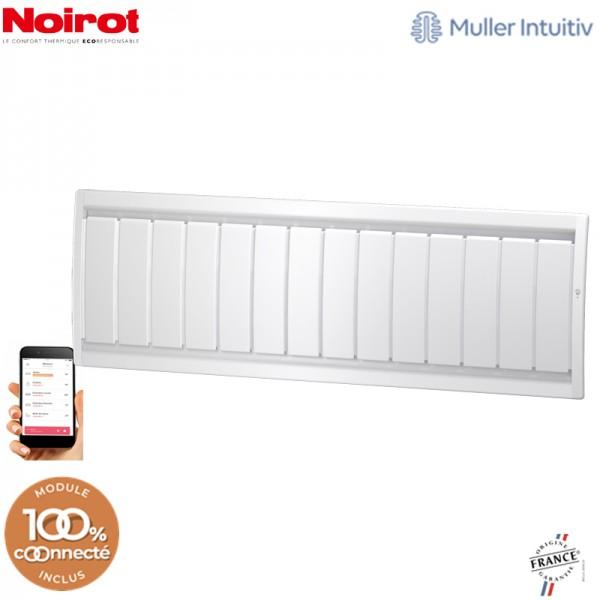 RADIATEUR FONTE NOIROT CALIDOO 1500W BAS BLANC CONNECTÉ NEN3035SEEC