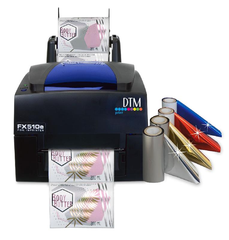 Unité spécial pour étiquette - Avec systèmes de dorure DTM FX510e et FX810e - Avec pelliculeuse thermique pour étiquettes jusqu'à 220 mm_0