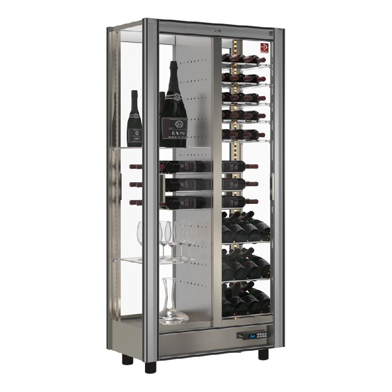 Vitrine réfrigérée à vins lt 530 traversant modulable 112/128 boute... - PGVV-4/TR-R2_0