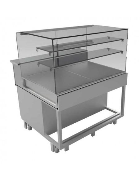 Vitrines pâtisserie/sandwichs - Froid ventilé - Perla 2E 100 N SD_0
