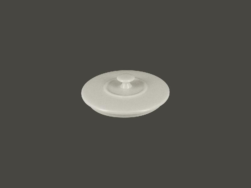 COUVERCLE POUR COCOTTE ROND BLANC PORCELAINE Ø 9 CM CHEFS FUSION RAK