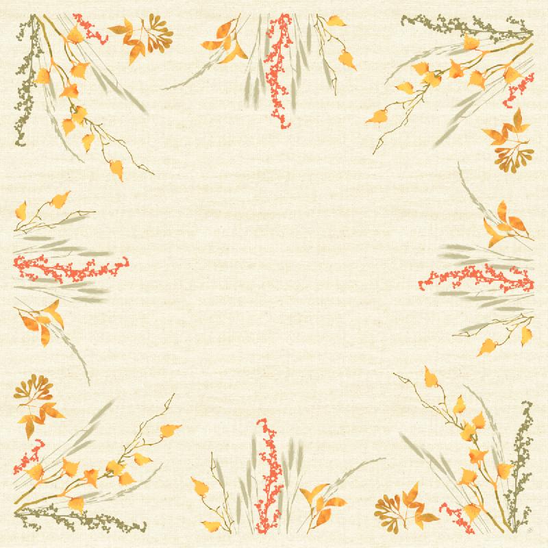 SURNAPPE BEIGE NON TISSÉ 84X84 CM FALL BEAUTY DUNI (20 PIÈCES)