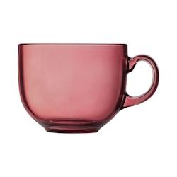 4 tasses Jumbo 50cl Terracotta Alba - Luminarc - rouge verre 0883314943313_0
