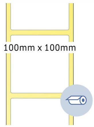 Étiquette en rouleau thermotransfert 100x100 mm - 5017_0