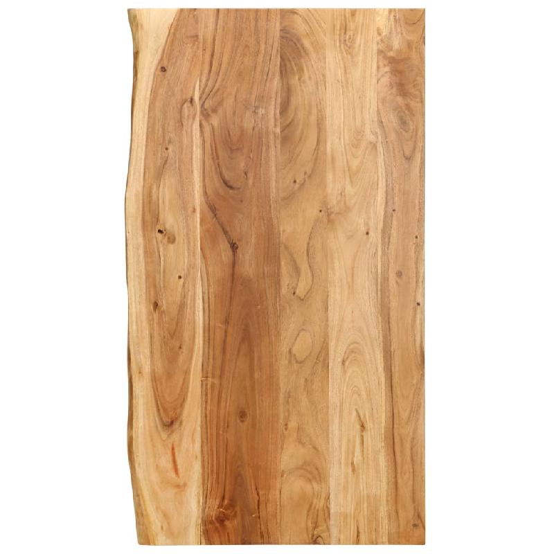 ACACIA DESSUS DE MEUBLE-LAVABO DE SALLE DE BAIN ETAGÈRE FLOTTANTE TABLETTE DE MEUBLE-LAVABO PLATEAU DE MEUBLE-LAVABO 100X55X2,5 CM 02_0003418_0