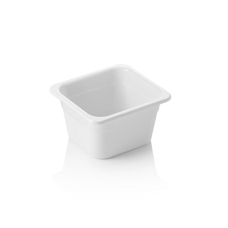 Bac GN 1/6 mélamine H 100 mm 1,6 ltr blanc GN 65 WHITE - Was Germany - 4044925155281_0