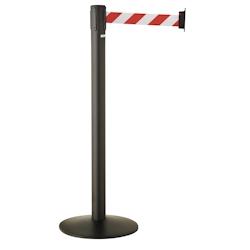 Rossignol - Barrière de délimitation (x2) sur socle PACEO - gris manganèse/rouge/blanc - rouge métal 51888_0